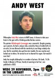 LLL at HMP Lewes: philosopher Andy West