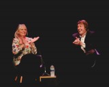PENNED UP (Nov 2015) - satellite event at Pavilion Studio, Brighton: crime writer Martina Cole interviewed by David Kendall