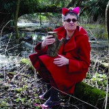 Gus Watcham as Little Red Riding Hood