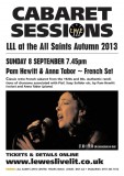 LLL Cabaret Sessions, Autumn 2013