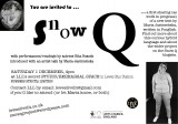 Snow Q by Maria Jastrzebska, with performer Rita Suszek.