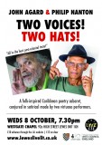 John Agard & Philip Nanton: Two Voices! Two Hats!
